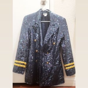 Lew Magram Collection Sequined Jacket💙